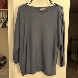 Vila Milano Long sleeve sweater with studded sleeves